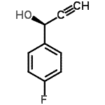 CAS#: 179249-16-2， (1S)-1-(4-Fluorophenyl)-2-Propyn-1-Ol