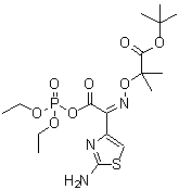 CAS#: 179258-52-7， 2-Methyl-2-Propanyl (7Z)-7-(2-Amino-1,3-Thiazol-4-Yl)-4-Ethoxy-10,10-Dimethyl-6-Oxo-3,5,9-Trioxa-8-Aza-4-Phosphaundec-7-En-11-Oate 4-Oxide