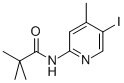 structure of CAS# 179554-56-4, N-(5-Iodo-4-Methylpyridin-2-Yl)Pivalamide;Ambad213