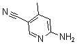 structure of CAS# 179555-10-3, 6-Amino-4-Methyl-3-Pyridinecarbonitrile;2-Amino-5-Cyano-4-Picoline, 6-Amino-4-Methylpyridine-3-Carbonitrile;3-Pyridinecarbonitrile,6-Amino-4-Methyl-(9CI);6-Amino-4-Methylpyridine-3-Carbonitrile
