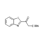 CAS#: 179599-16-7， 3-(1,3-Benzothiazol-2-Yl)-3-Oxopropanenitrile