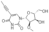 CAS#: 179817-95-9， 2'-O-Methyl-5-(1-Propynyl)-Uridine