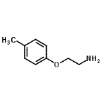 结构式 CAS# 179898-00-1, 2-(4-甲基苯氧基)乙胺