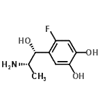 CAS#: 179899-84-4， 4-[(1R,2S)-2-Amino-1-Hydroxypropyl]-5-Fluoro-1,2-Benzenediol