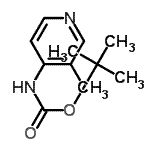 CAS#: 180253-65-0， 2-Methyl-2-Propanyl (3-Methyl-4-Pyridinyl)Carbamate