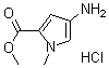 CAS#: 180258-45-1， 4-Amino-1-Methyl-1H-Pyrrole-2-carboxylic Acid Methyl Ester Hydrochloride (1:1)