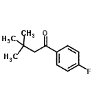 structure of CAS# 180305-22-0, 1-(4-Fluorophenyl)-3,3-Dimethyl-1-Butanone;1-(4-fluorophenyl)-3,3-dimethylbutan-1-one;3,3-Dimethyl-4'-fluorobutyrophenone