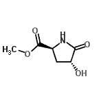 CAS#: 180321-18-0， Methyl (4R)-4-Hydroxy-5-Oxo-L-Prolinate