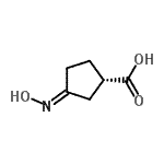 CAS#: 180323-54-0， (1S,3E)-3-(Hydroxyimino)Cyclopentanecarboxylic Acid