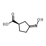 CAS#: 180580-38-5， (1R,3Z)-3-(Hydroxyimino)Cyclopentanecarboxylic Acid