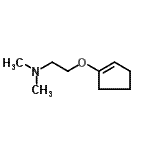 CAS#: 180605-23-6， 2-(1-Cyclopenten-1-Yloxy)-N,N-Dimethylethanamine