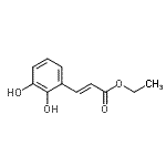 CAS#: 180694-42-2， Ethyl (2E)-3-(2,3-Dihydroxyphenyl)Acrylate