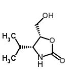 CAS#: 180713-58-0， (4R,5R)-5-(Hydroxymethyl)-4-Isopropyl-1,3-Oxazolidin-2-One