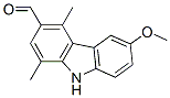 CAS#: 18073-15-9， 6-Methoxy-1,4-Dimethyl-9H-Carbazole-3-Carbaldehyde