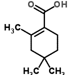CAS#: 18088-97-6， 2,4,4-Trimethyl-1-Cyclohexene-1-Carboxylic Acid