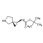 CAS#: 180975-57-9， 2-Methyl-2-Propanyl (1S,3R)-5-Azaspiro[2.4]Hept-1-Ylcarbamate