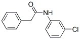 structure of CAS# 18109-43-8, N-(3-Chlorophenyl)-2-Phenylacetamide;N-(3-Chlorophenyl)-2-Phenyl-Acetamide;N-(3-Chlorophenyl)-2-Phenyl-Ethanamide;Nsc205449