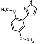 CAS 登录号：181122-45-2， 3-(2,5-二甲氧基苯基)-1H-吡唑