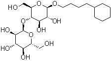 CAS#: 181135-57-9， 4-Cyclohexylbutyl 4-O-alpha-D-Glucopyranosyl-beta-D-Glucopyranoside