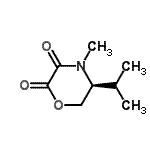 CAS#: 181205-63-0， (5S)-5-Isopropyl-4-Methyl-2,3-Morpholinedione