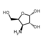 CAS#: 181229-67-4， 3-Amino-3-Deoxy-alpha-D-Xylofuranose