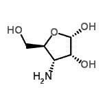 CAS#: 181229-69-6， 3-Amino-3-Deoxy-alpha-D-Ribofuranose