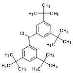 CAS#: 181257-36-3， Bis[3,5-Bis(2-Methyl-2-Propanyl)Phenyl]Phosphinous Chloride
