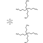 CAS#: 18129-78-7， Bis(N,N,N-Tributyl-1-Butanaminium) Hexachloroplatinate(2-)