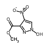 CAS#: 181585-85-3， Methyl 1-Hydroxy-4-Nitro-1H-Pyrazole-3-Carboxylate