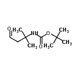 CAS#: 181646-38-8， 2-Methyl-2-Propanyl (2-Methyl-4-Oxo-2-Butanyl)Carbamate