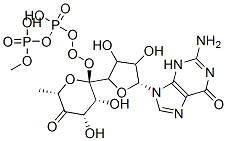CAS#: 18186-48-6， [(2S,3S,4R,5R)-5-(2-Amino-6-Oxo-3H-Purin-9-Yl)-3,4-Dihydroxy-Oxolan-2-Yl]Methoxy-[[(2R,3R,4S,6S)-3,4-Dihydroxy-6-Methyl-5-Oxo-Oxan-2-Yl]Oxy-Hydroxy-Phosphoryl]Oxy-Phosphinic Acid