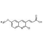 CAS#: 182050-23-3， 2-Chloro-6-Methoxy-3-[(E)-2-Nitrovinyl]Quinoline