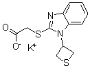 CAS#: 182193-17-5， ((1-(3-Thietanyl)-1H-Benzo[d]Imidazol-2-Yl)Thio)-Acetic Acid Potassium Salt