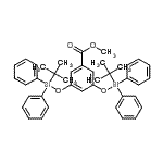 CAS#: 182250-68-6， Methyl 3,5-Bis{[(2-Methyl-2-Propanyl)(Diphenyl)Silyl]Oxy}Benzoate