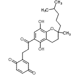 CAS#: 18227-69-5， 2-[3-(5,8-Dihydroxy-2-Isohexyl-2-Methyl-Chroman-6-Yl)-3-Oxo-Propyl]-1,4-Benzoquinone