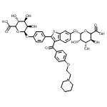 CAS#: 182507-20-6， 2-{4-[(5xi)-beta-L-lyxo-Hexopyranuronosyloxy]phenyl}-3-{4-[2-(1-piperidinyl)ethoxy]benzoyl}-1-benzothiophen-6-yl (5xi)-beta-D-lyxo-hexopyranosiduronic acid