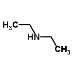 structure of CAS# 18251-82-6, N-Ethylethanamine;(C2H5)2NH;DEA;DEN