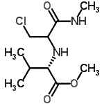 CAS#: 182552-15-4， Methyl N-[3-Chloro-1-(Methylamino)-1-Oxo-2-Propanyl]-L-Valinate