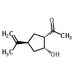CAS#: 182700-02-3， 1-[(1S,2R,4S)-2-Hydroxy-4-Isopropenylcyclopentyl]Ethanone