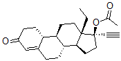 CAS#: 18290-31-8， Norgestrel Acetate