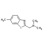CAS#: 182935-50-8， N,N-Dimethyl-1-(6-Methyl-1,3-Benzothiazol-2-Yl)Methanamine