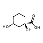 CAS#: 183134-59-0， (1R,3R)-1,3-Dihydroxycyclohexanecarboxylic Acid