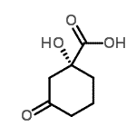 CAS#: 183134-62-5， (1R)-1-Hydroxy-3-Oxocyclohexanecarboxylic Acid