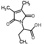 CAS#: 183149-83-9， 2-(3,4-Dimethyl-2,5-Dioxo-2,5-Dihydro-1H-Pyrrol-1-Yl)Butanoic Acid