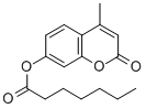 structure of CAS# 18319-92-1, Heptanoic Acid 4-Methyl-2-Oxo-2H-1-Benzopyran-7-Yl Ester;(4-Methyl-2-Oxo-Chromen-7-Yl) Heptanoate;Heptanoic Acid (4-Methyl-2-Oxo-7-Chromenyl) Ester;Enanthic Acid (2-Keto-4-Methyl-Chromen-7-Yl) Ester