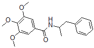 CAS#: 18341-14-5， 3,4,5-Trimethoxy-N-(alpha-Methylphenethyl)Benzamide