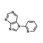 CAS#: 18346-07-1， 7-(2-Pyridinyl)-7H-Purine