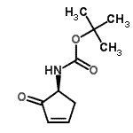 CAS#: 183606-89-5， 2-Methyl-2-Propanyl [(1S)-2-Oxo-3-Cyclopenten-1-Yl]Carbamate