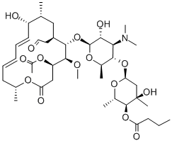 CAS#: 18361-46-1， Leukomycin A4