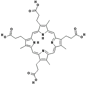 CAS#: 18372-11-7， 3,8,12,17-Tetramethyl-21H,23H-Porphine-2,7,13,18-Tetrapropanoic Acid